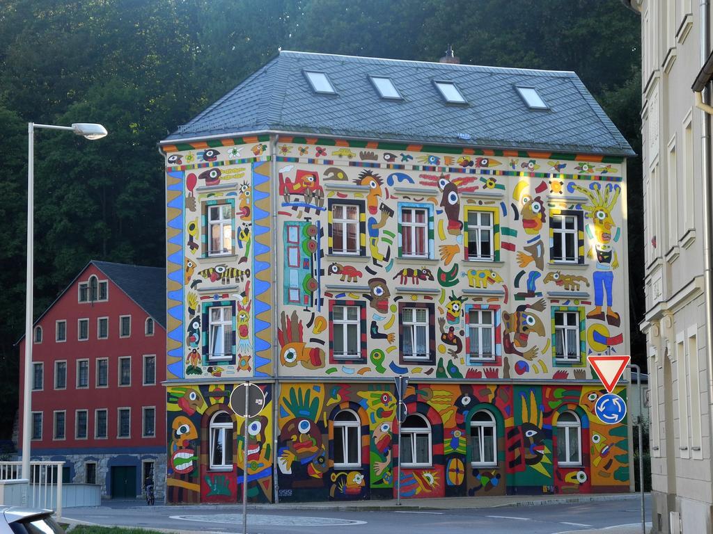 Ferienhaus Am Urzeitpark Sebnitz Hertigswalde Dış mekan fotoğraf